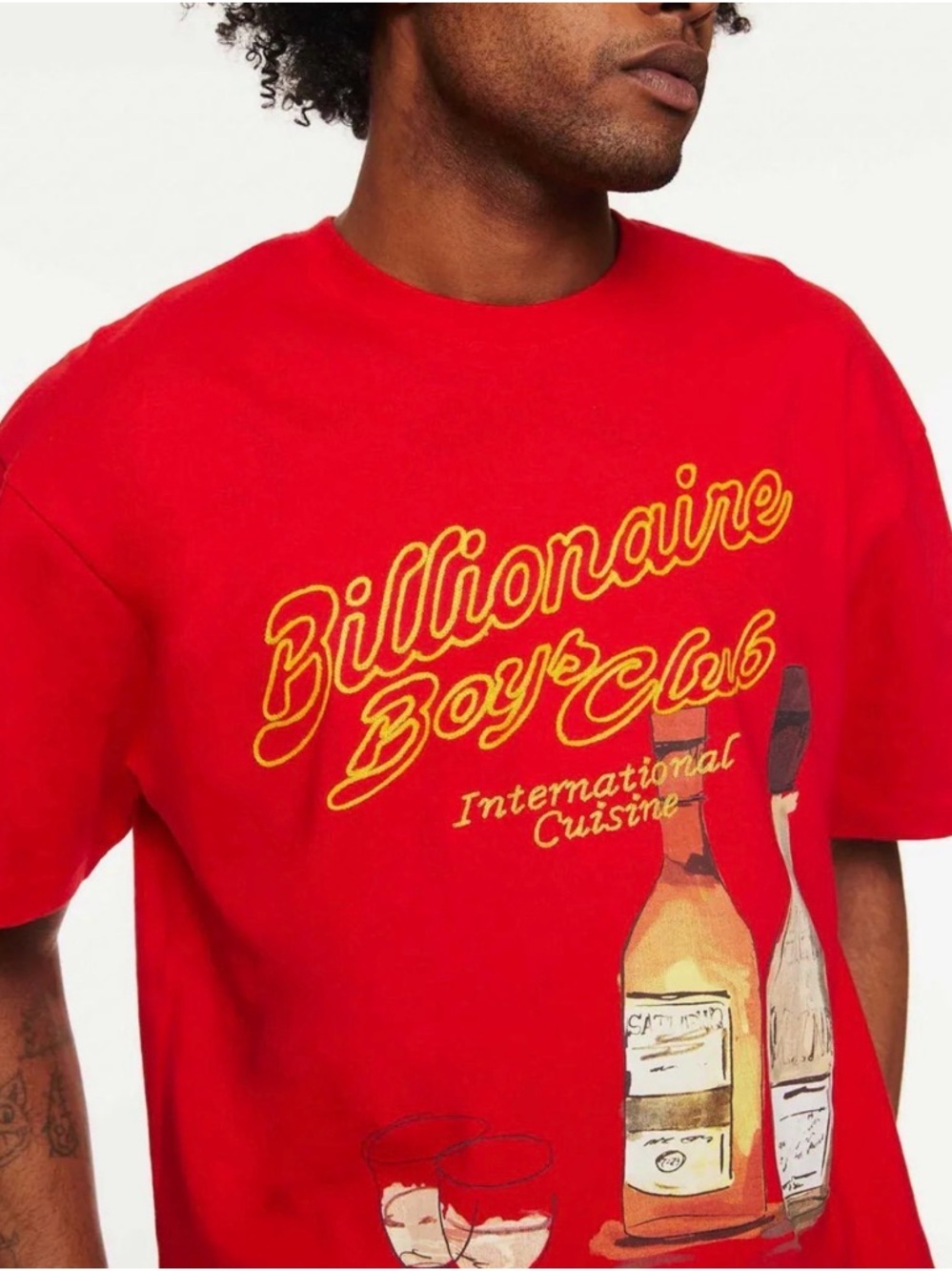 Billionaire Boys Club Short Sleeve Cuisine S/S Knit embroidered NWT size Med